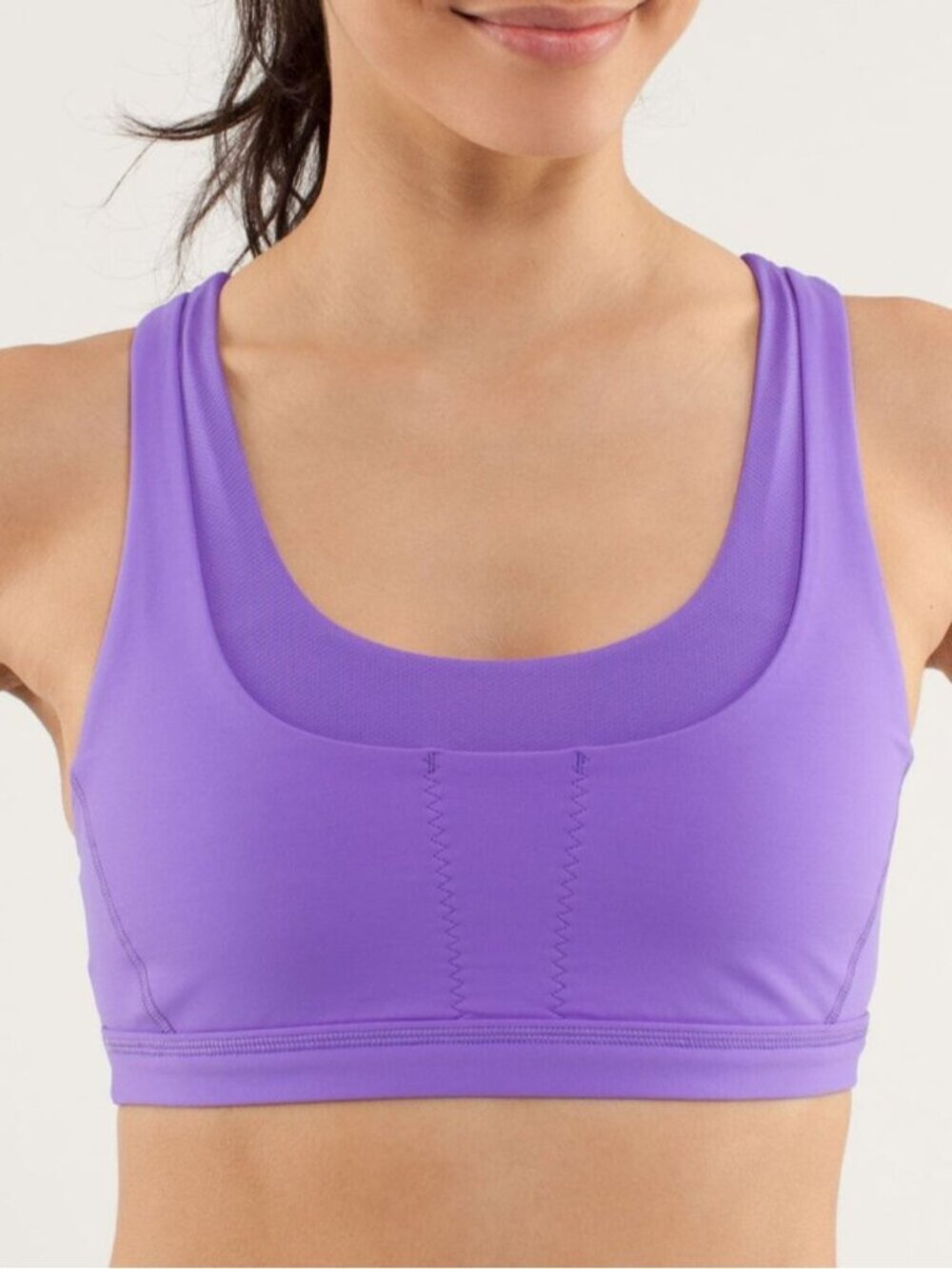 Lululemon Purple Luxtreme Cross Strap Stuff Your Bra
